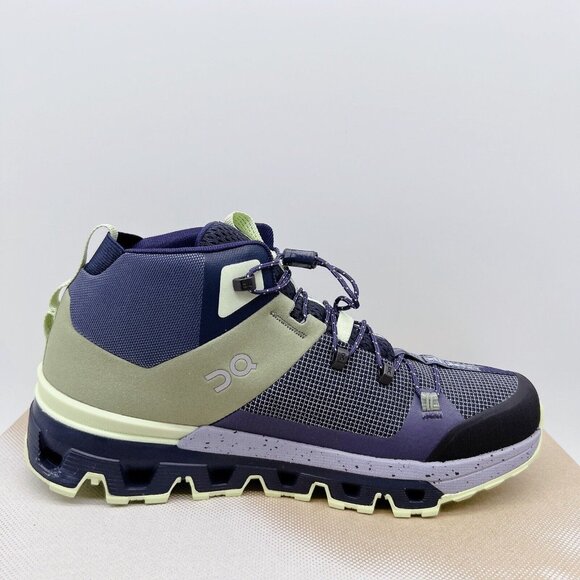 NEW On Cloudtrax Hiking Boot Sneaker Running Shoe Reseda/ Lavender Womens US 8.5 - Picture 9 of 13